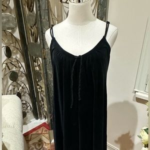 Rykiel Karma Body &Soul black velvet dress